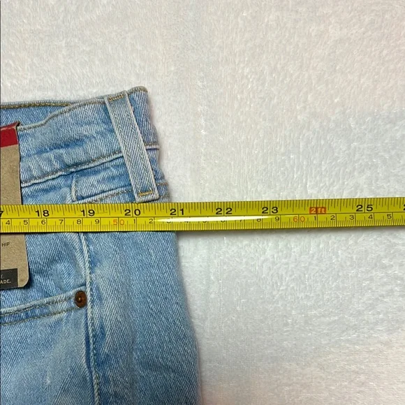 NWT Levi's 501 Blue Jean Shorts Distressed Cut-Off Style - Picture 11 of 11